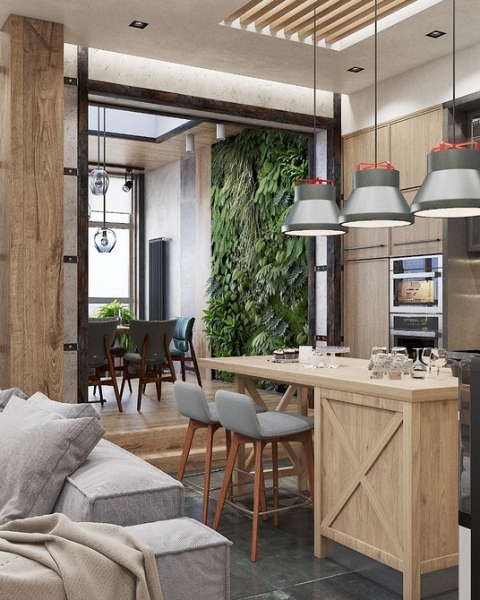 Фитодизайн в интерьере: особенности, общие правила и 6 направлений (70 фото)