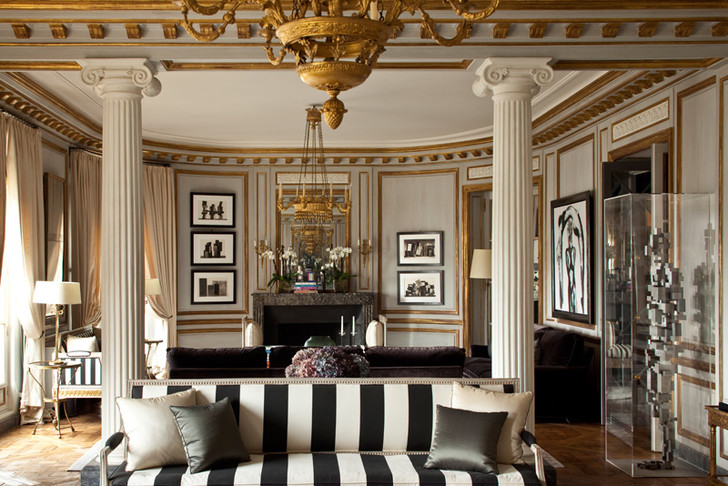 Интерьер с обложки: классическая квартира в Париже