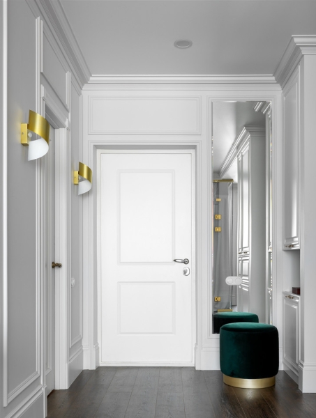 Яркая классика: квартира 46 м² в Москве