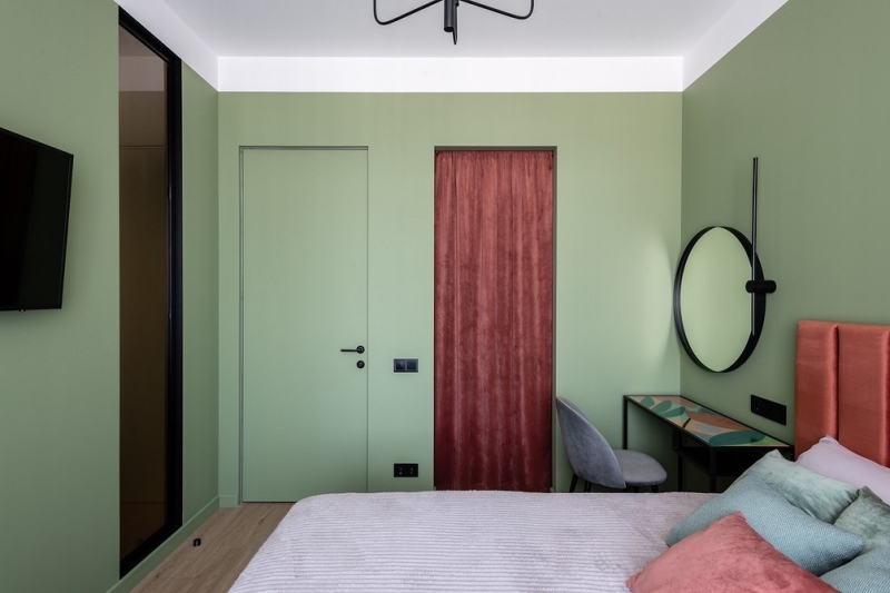 Как разместить гардеробную в спальне: 8 идей с планировками от дизайнеров