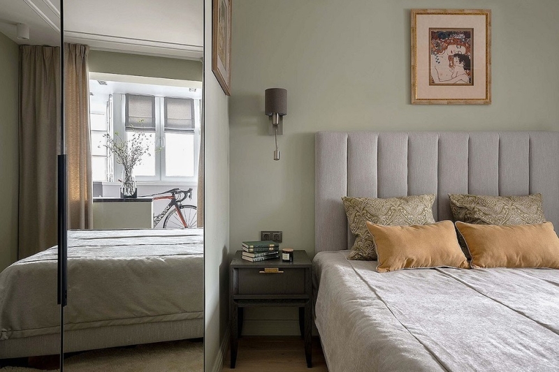 Как разместить гардеробную в спальне: 8 идей с планировками от дизайнеров