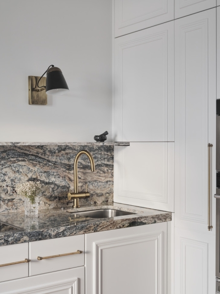 Квартира 48,4 м² в парижском стиле на берегу Невы