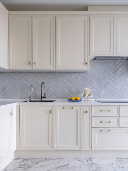 Квартира 60 м² в Москве в пастельных тонах