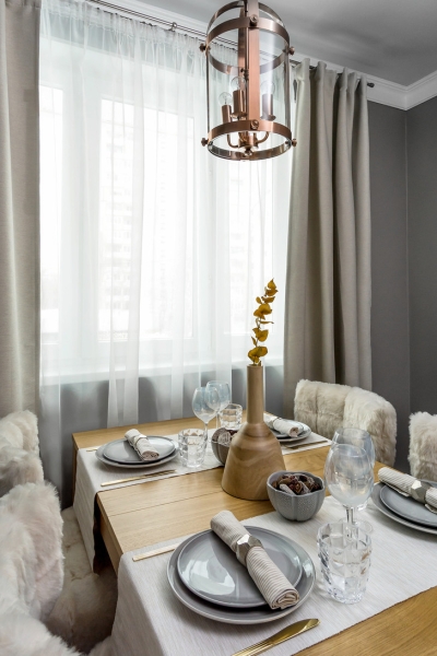 Маленькая квартира в нейтральной гамме