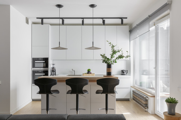 Минималистичная квартира 72 м² в Санкт-Петербурге