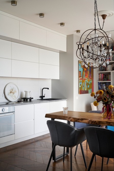 Нью-Йорк с французским акцентом: квартира в Екатеринбурге для девушки