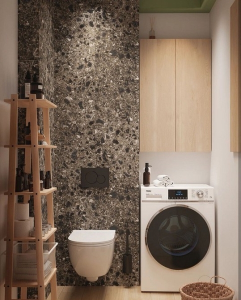 Полка в ванную комнату: виды, варианты размещения и 72 стильных фото в интерьере