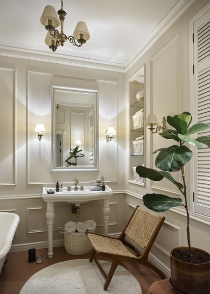 Полка в ванную комнату: виды, варианты размещения и 72 стильных фото в интерьере