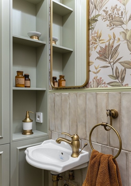 Полка в ванную комнату: виды, варианты размещения и 72 стильных фото в интерьере