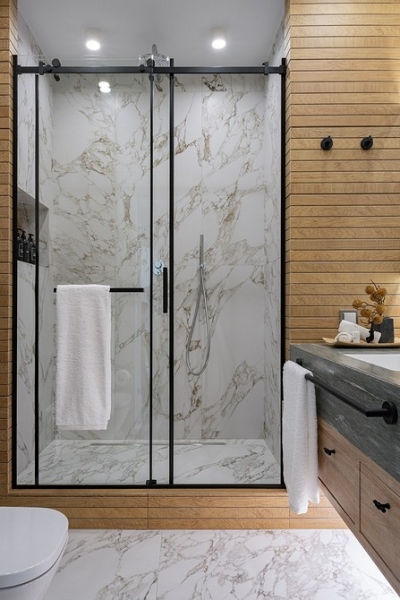 Полка в ванную комнату: виды, варианты размещения и 72 стильных фото в интерьере