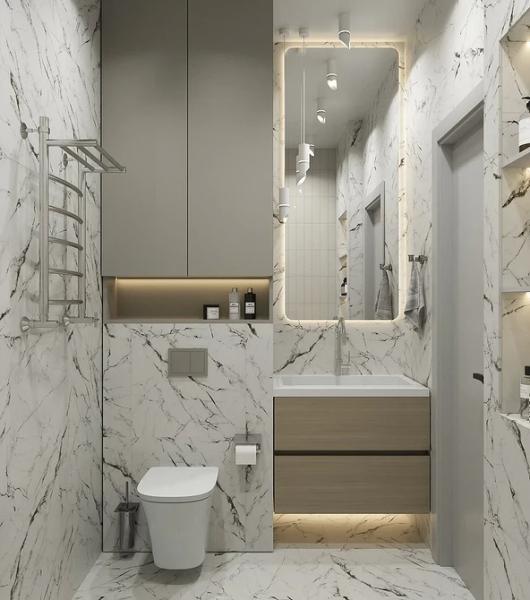 Полка в ванную комнату: виды, варианты размещения и 72 стильных фото в интерьере