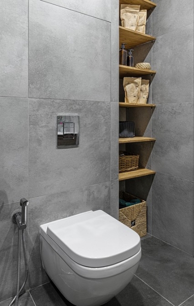 Полка в ванную комнату: виды, варианты размещения и 72 стильных фото в интерьере