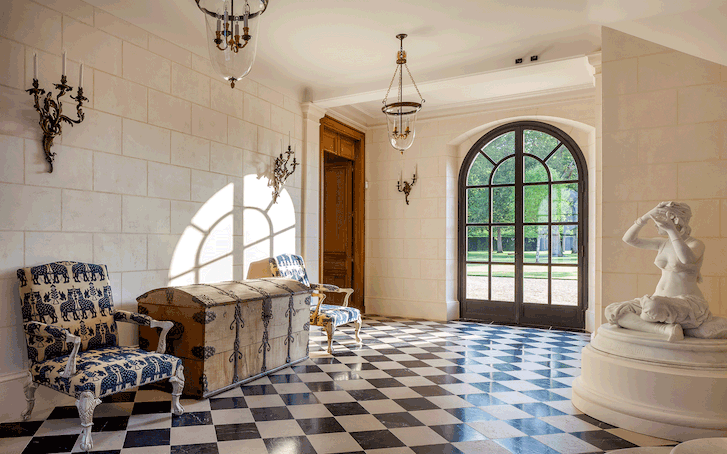 Реконструкция замка во Франции: дизайн-проект бюро Ольги Зубовой