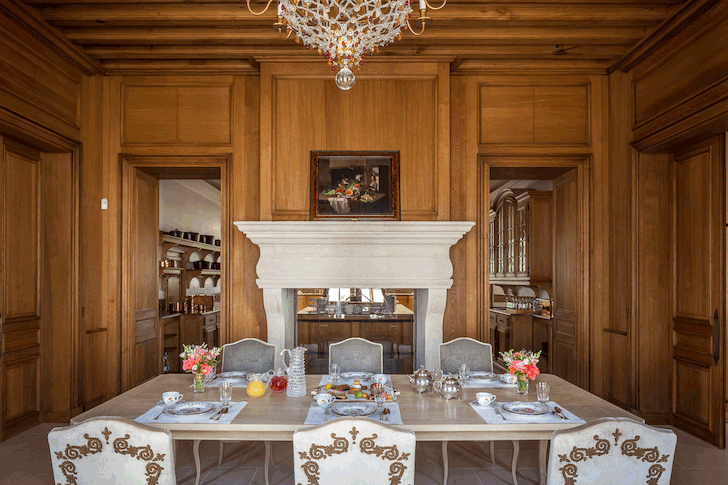 Реконструкция замка во Франции: дизайн-проект бюро Ольги Зубовой