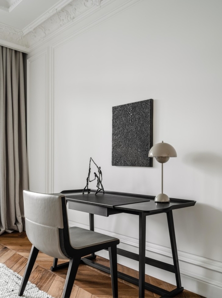 Роскошь и французский шарм в интерьере московской квартиры 156 м² (бонус: видеоэкскурсия)