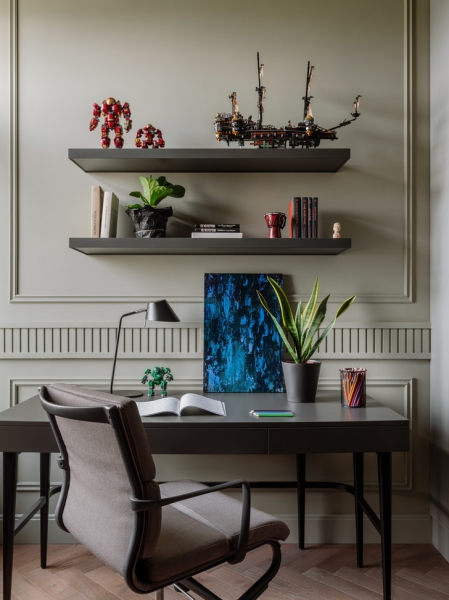 Современная классика с американским акцентом в московском ЖК