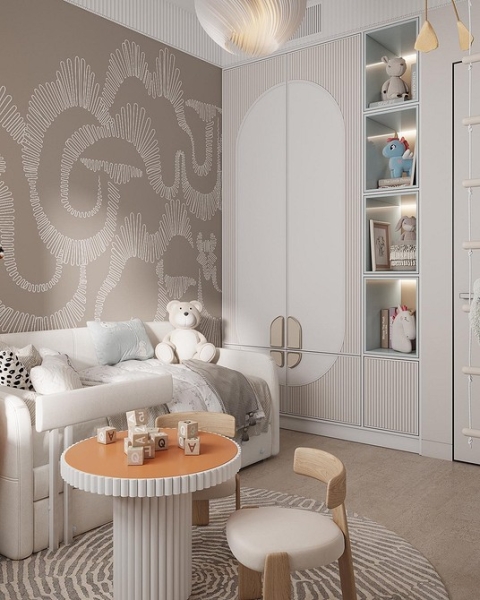 Современный интерьер детской комнаты: правила оформления и 4 тренда 2023 года