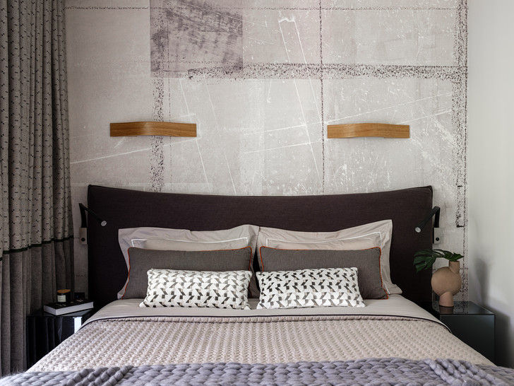 Светлая квартира 60 м² для семьи из трех человек в Москве