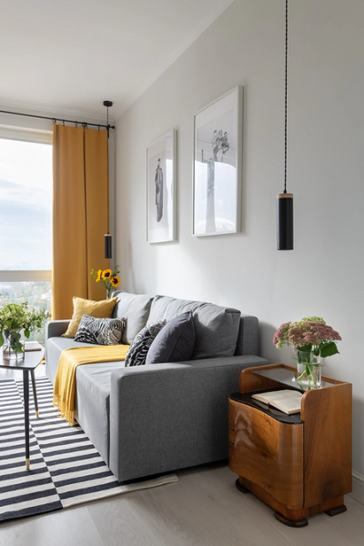 5 стильных квартир-студий площадью до 25 кв. м