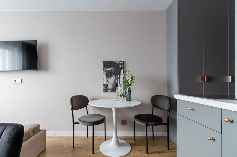 5 стильных квартир-студий площадью до 25 кв. м