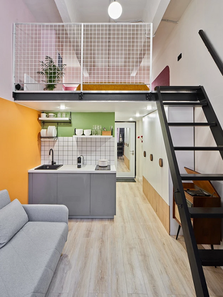 5 стильных квартир-студий площадью до 25 кв. м