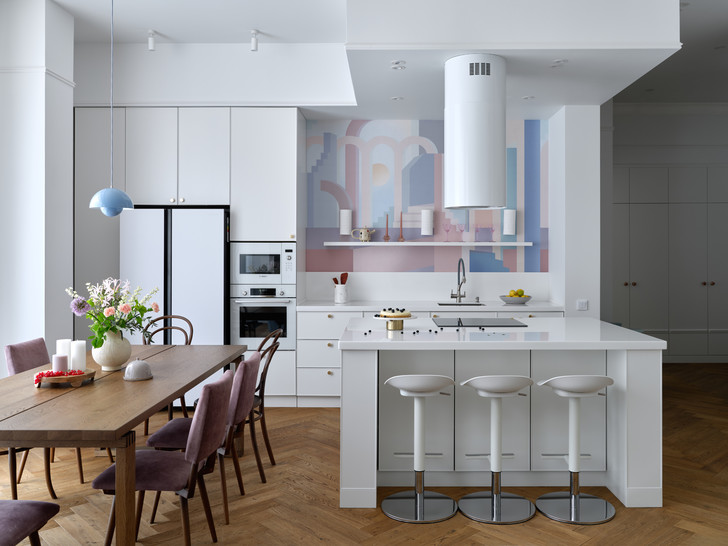 Атмосферная квартира 150 м² для большой семьи в Алматы