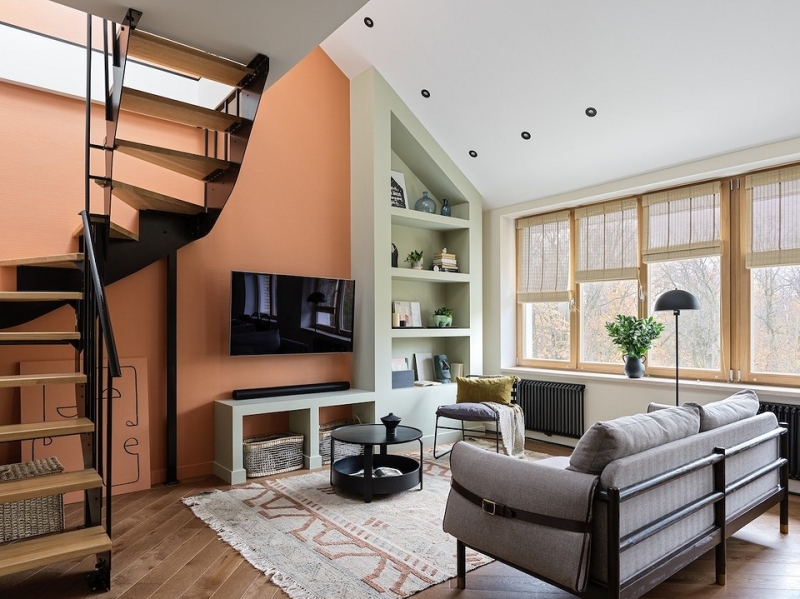 Как загородный дом: квартира мечты для многодетной семьи в Пушкине