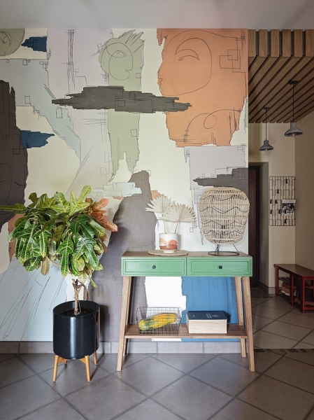 Как загородный дом: квартира мечты для многодетной семьи в Пушкине