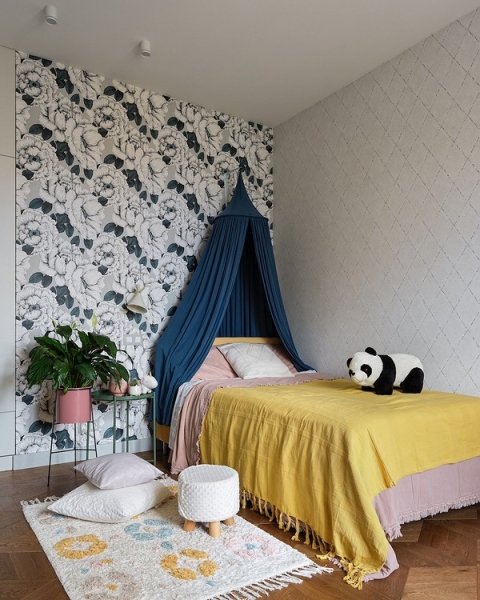 Как загородный дом: квартира мечты для многодетной семьи в Пушкине