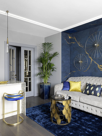 Квартира 90 кв. м в Москве: пространство для настроения