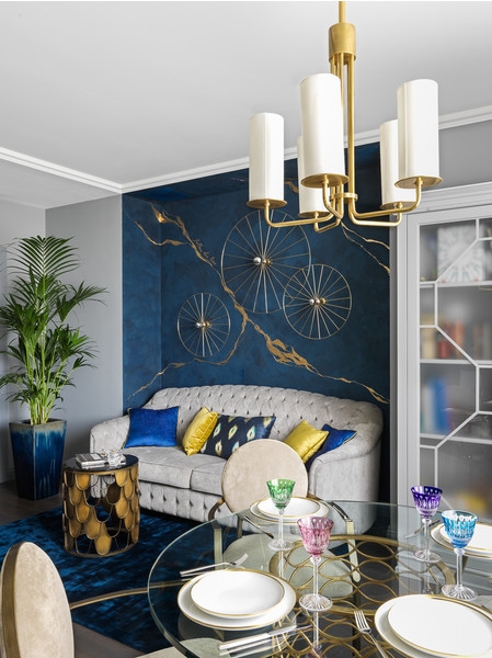 Квартира 90 кв. м в Москве: пространство для настроения