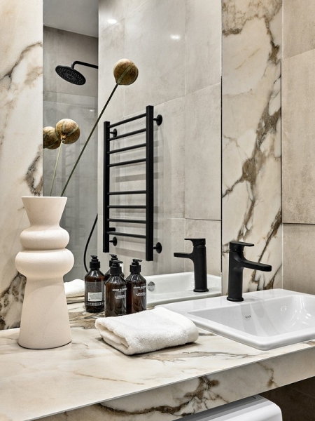 Маленькая уютная квартира 30 кв. м, где сочетаются современность и винтаж