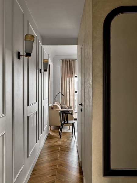 Маленькая уютная квартира 30 кв. м, где сочетаются современность и винтаж