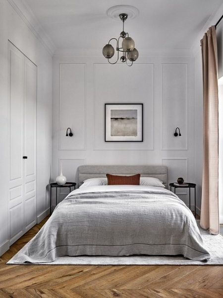 Маленькая уютная квартира 30 кв. м, где сочетаются современность и винтаж