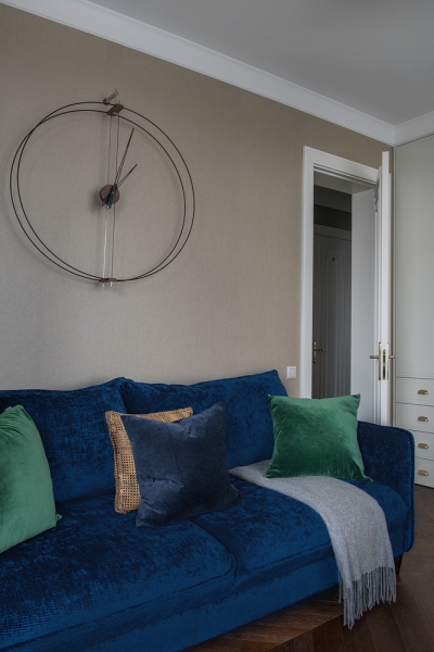 Московская квартира 96 м² в классическом стиле