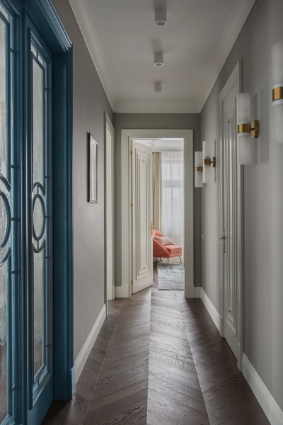 Московская квартира 96 м² в классическом стиле