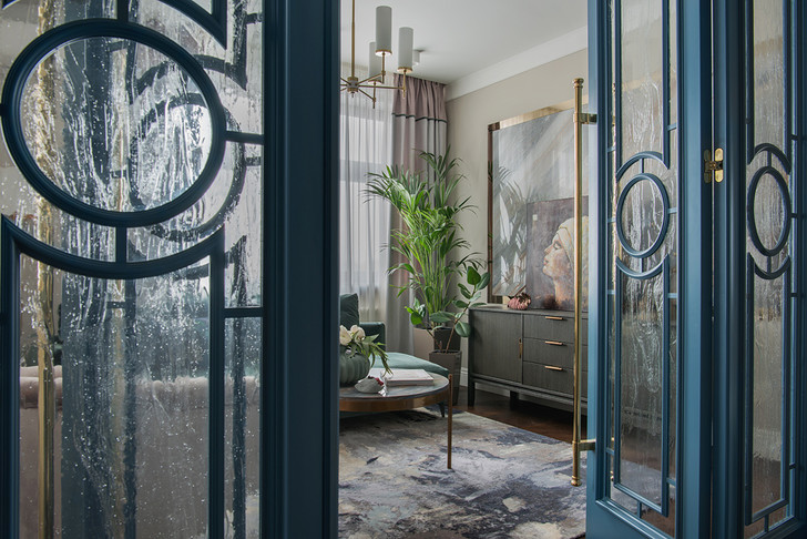 Московская квартира 96 м² в классическом стиле