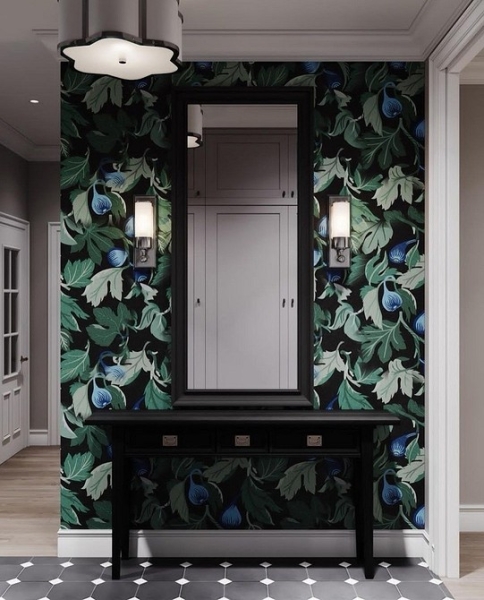 Обои зеленого цвета: стильные оттенки, актуальные принты, лучшие сочетания и 68 фото в интерьере