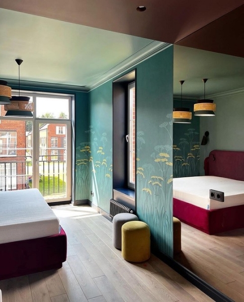 Обои зеленого цвета: стильные оттенки, актуальные принты, лучшие сочетания и 68 фото в интерьере