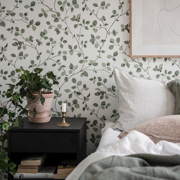 Обои зеленого цвета: стильные оттенки, актуальные принты, лучшие сочетания и 68 фото в интерьере