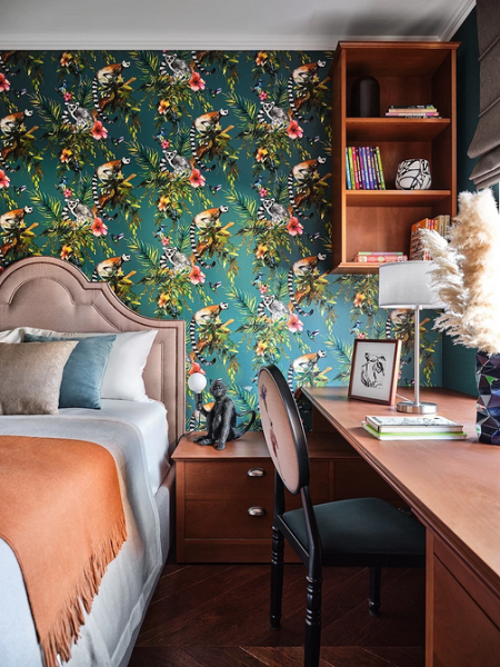 Обои зеленого цвета: стильные оттенки, актуальные принты, лучшие сочетания и 68 фото в интерьере