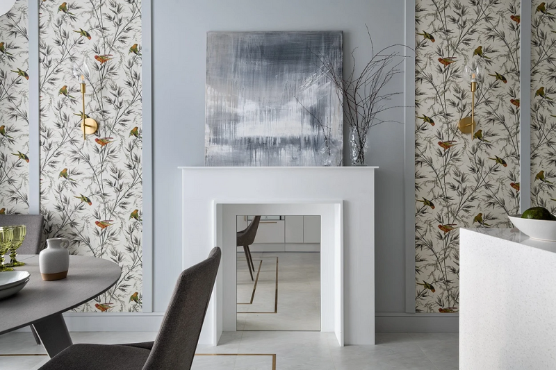 Обои зеленого цвета: стильные оттенки, актуальные принты, лучшие сочетания и 68 фото в интерьере