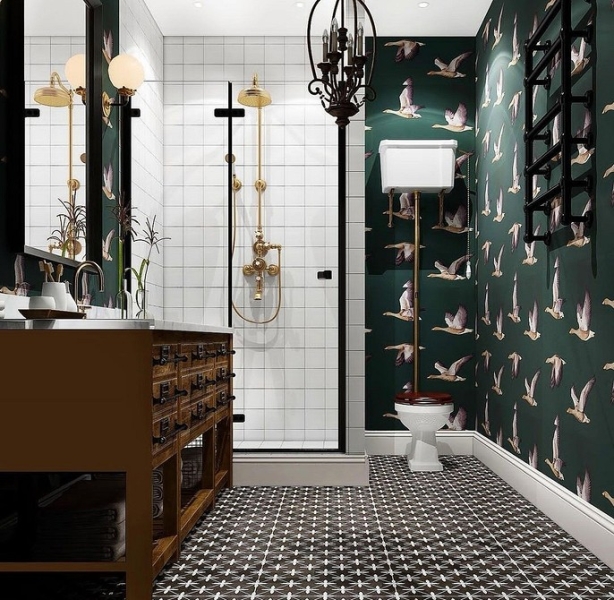 Обои зеленого цвета: стильные оттенки, актуальные принты, лучшие сочетания и 68 фото в интерьере