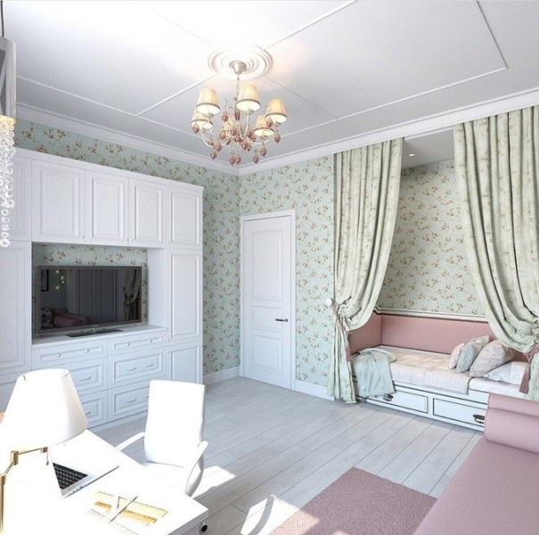 Обои зеленого цвета: стильные оттенки, актуальные принты, лучшие сочетания и 68 фото в интерьере