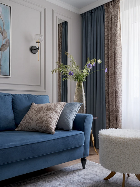 Синий диван в интерьере: советы по выбору и лучшие варианты сочетаний + 105 фото