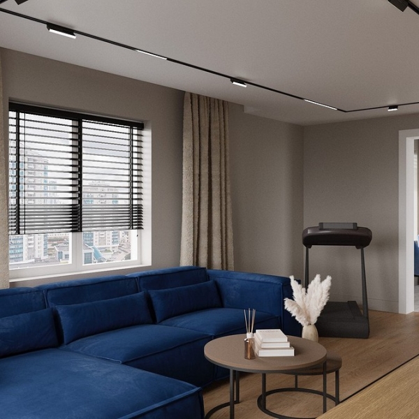 Синий диван в интерьере: советы по выбору и лучшие варианты сочетаний + 105 фото