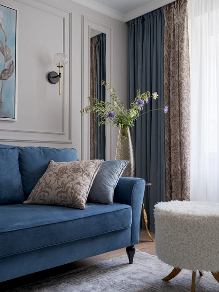 Синий диван в интерьере: советы по выбору и лучшие варианты сочетаний + 105 фото