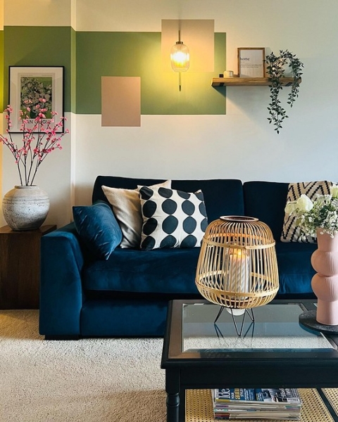 Синий диван в интерьере: советы по выбору и лучшие варианты сочетаний + 105 фото
