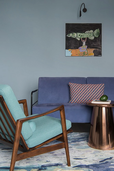 Синий диван в интерьере: советы по выбору и лучшие варианты сочетаний + 105 фото