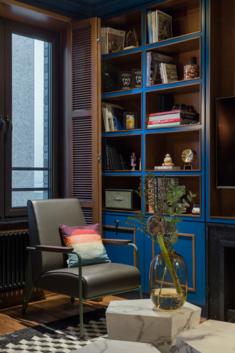 Стильная квартира архитекторов ANCconcept 55 м² в Москве